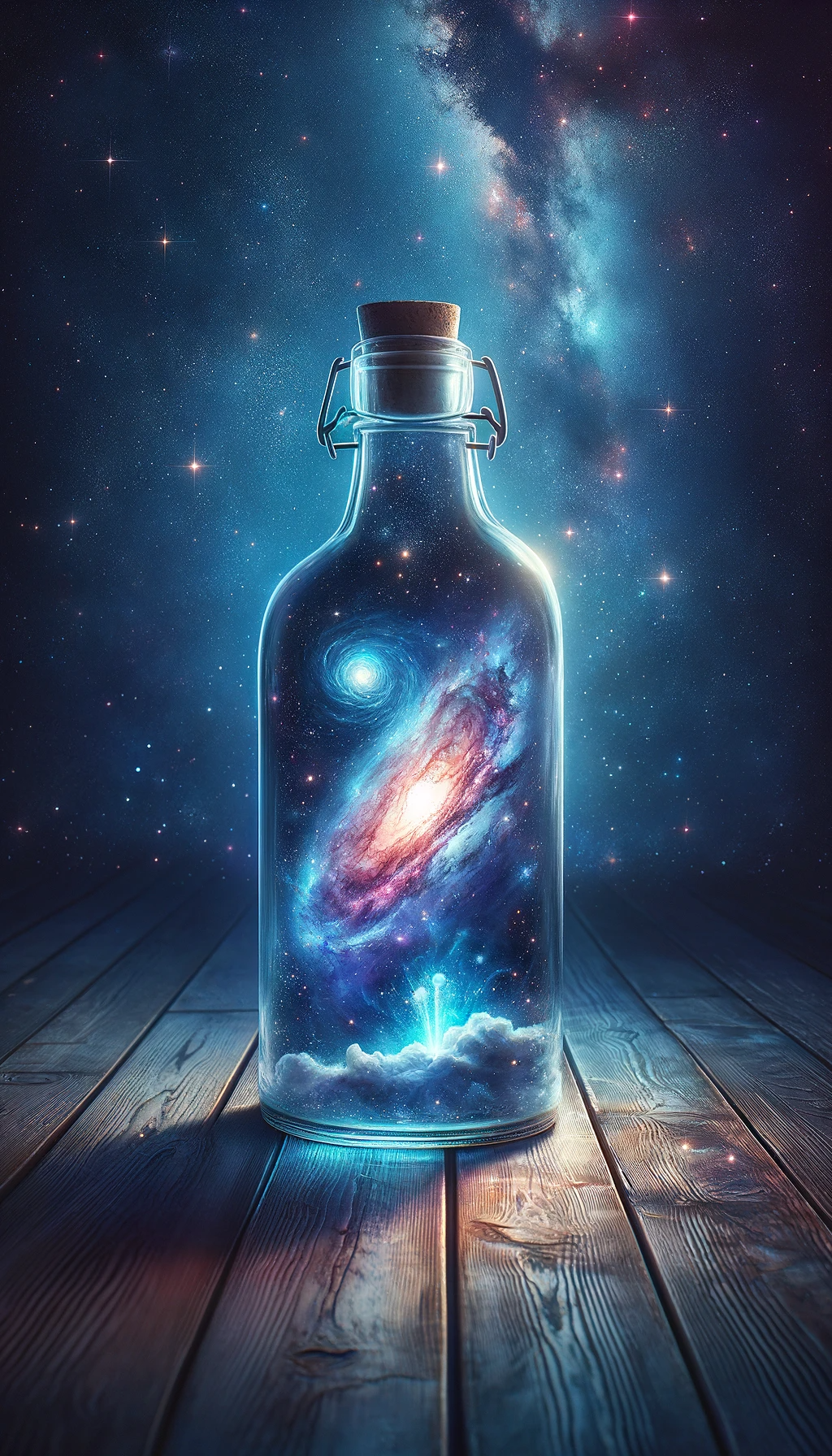 A Galaxy In A Bottle