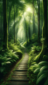 An Enchanting Forest Pathway