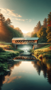 Calm Waters Covered Bridge