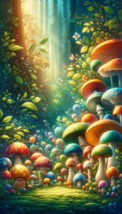 Fairy-Tale Mushroom Grove