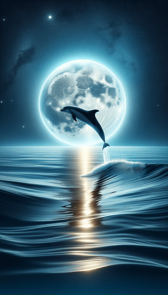 Moonlit Dolphin Dive