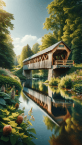 Reflections at Covered Bridge