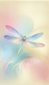 Solo Pastel Dragonfly