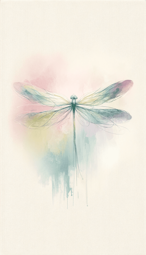 Watercolor Dragonfly