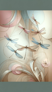 Whimsical Dragonfly Dance