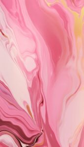 Stylish pink and gold marbled design for iPhone wallpaper, with a smooth, flowing pattern.