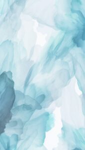 An abstract blend of faded pastel blue shades creating a tranquil, wisp-like pattern suitable for a serene iPhone wallpaper.