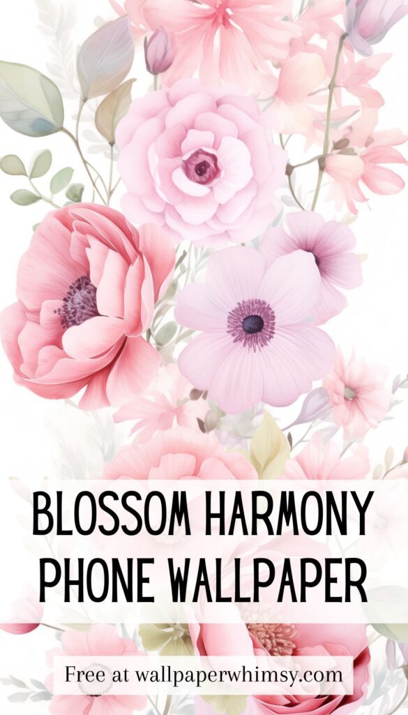 Blossom Harmony iPhone Wallpaper