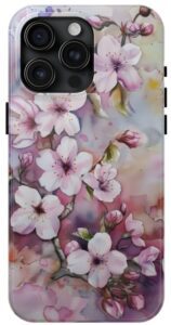 Cherry Blossom Delicacy iPhone Tough Phone Case