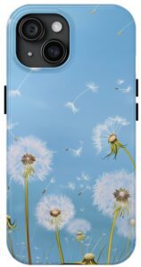 Dandelion Breeze iPhone Tough Phone Case.