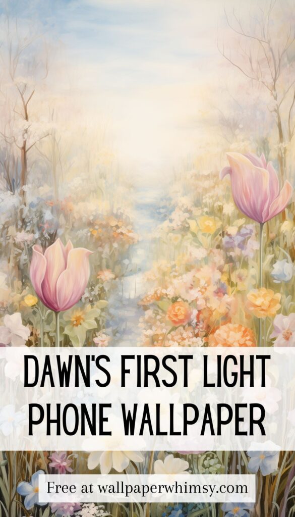 Dawn’s First Light Phone Wallpaper