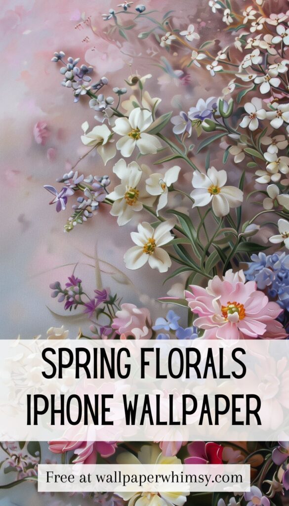 Spring Florals IPhone Wallpaper