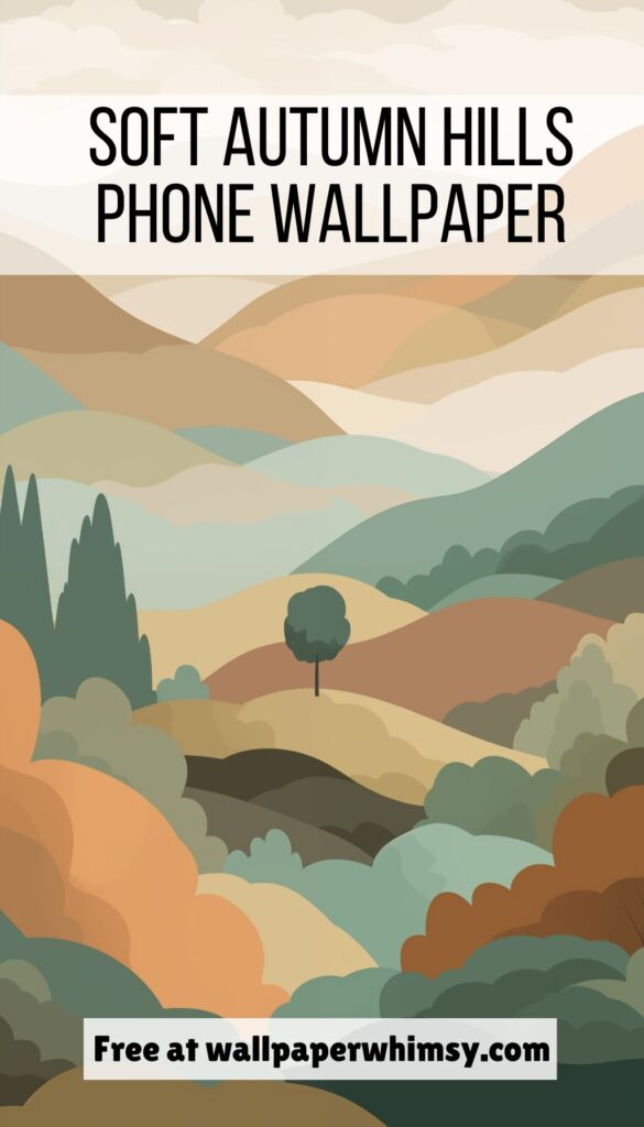 Soft Autumn Hills graphic.