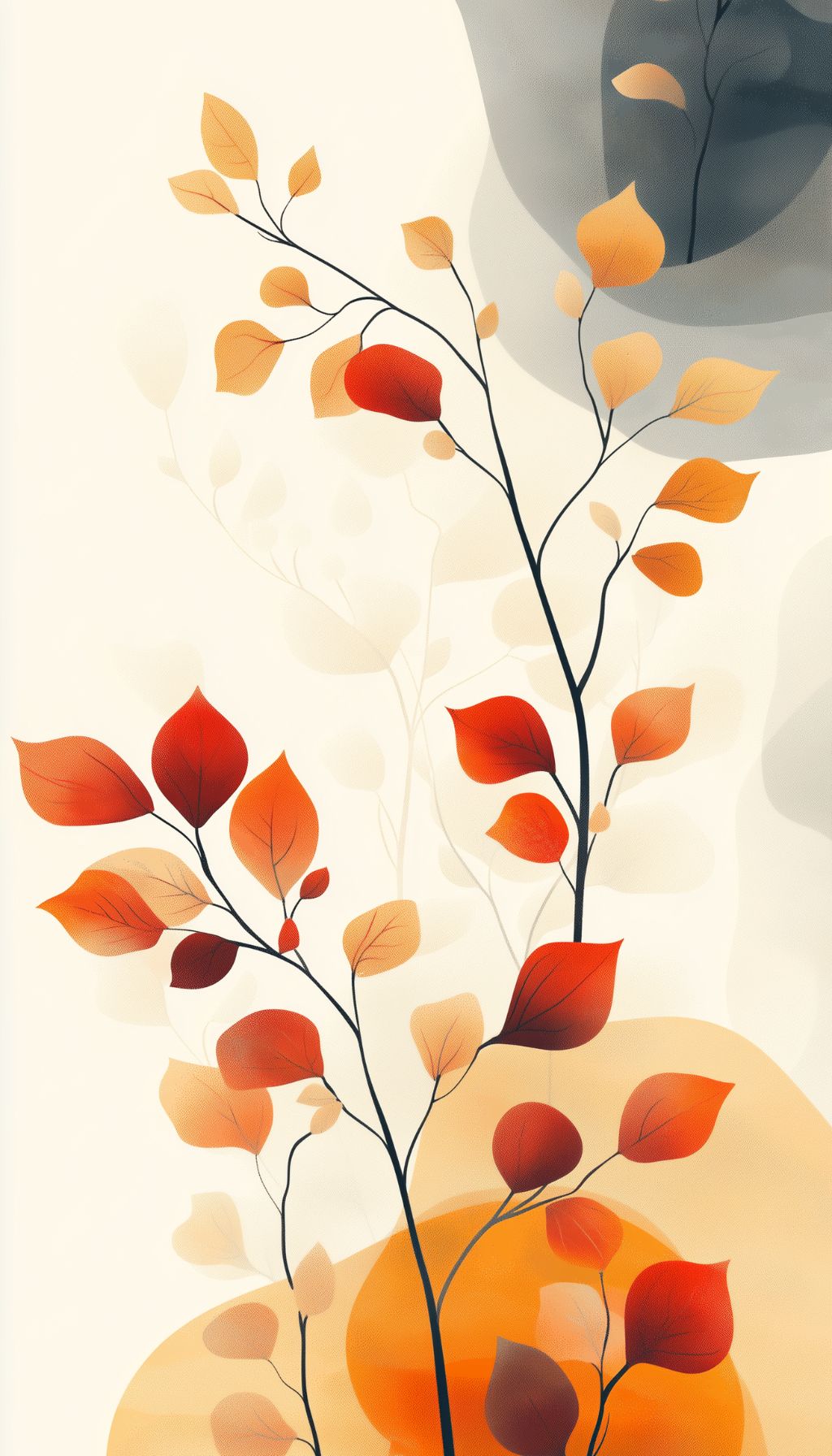 Autumn Branches iPhone Wallpaper