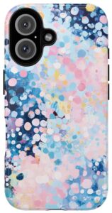 Colorful Abstract Dots Phone case.