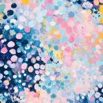 Colorful Abstract Dots Phone Wallpaper